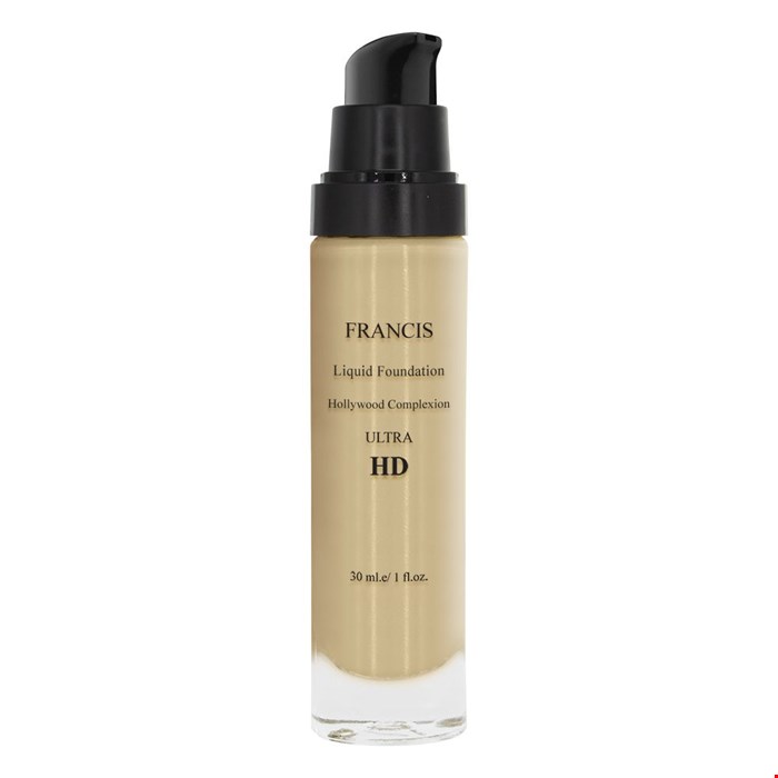 کرم پودر فرانسیس هالیود شماره 502 با پوشش طبیعی مناسب پوست‌های روشن تا گندمی روشن