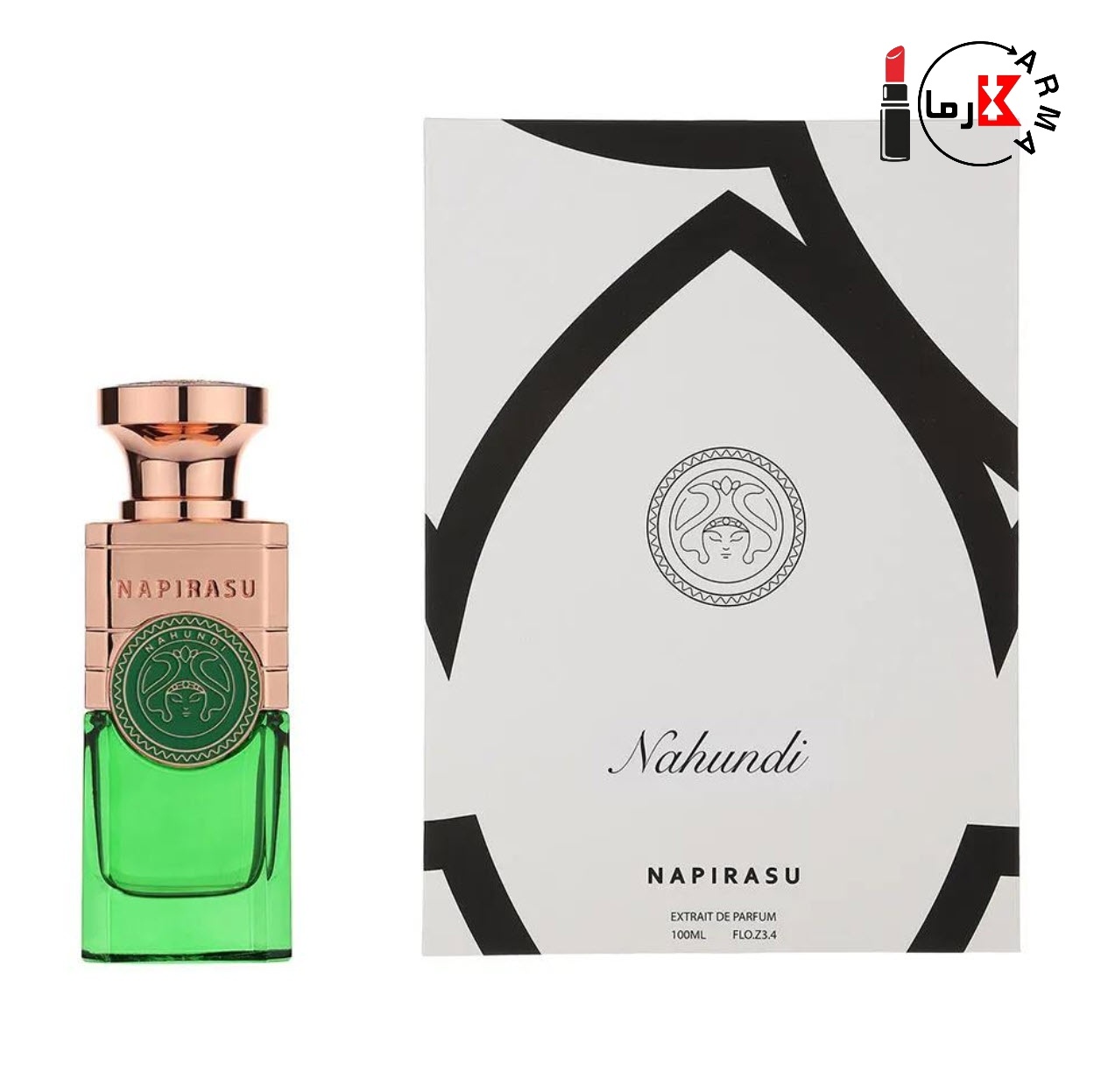 پرفیوم اکسترکت ناهوندی یونیسکس ناپیراسو حجم 100 میلی‌لیتر با رایحه گلی میوه‌ای و پخش بوی بالا2