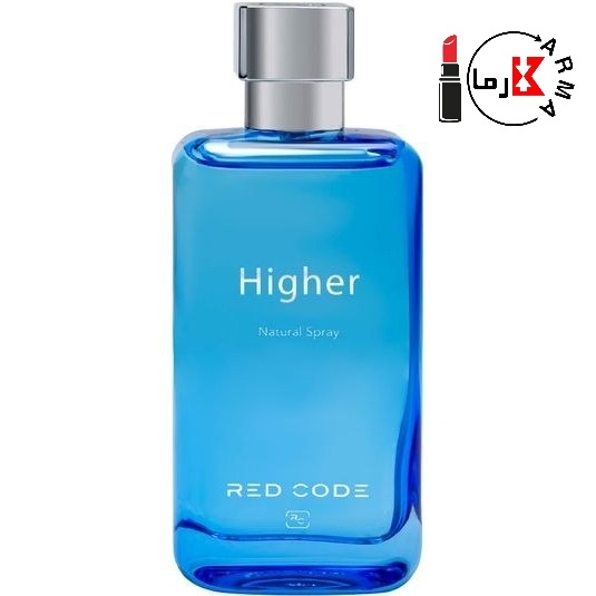  ادوپرفیوم مردانه ردکد هایر REDCODE HIGHER حجم ۱۳۰ میلی‌لیتر با رایحه خنک و مرکباتی