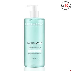 ژل شست‌وشوی آنتی‌باکتریال پوست چرب نورماکن درمدیک ۵۰۰ میل | Dermedic Normacne Antibacterial Cleansing Gel 500ml