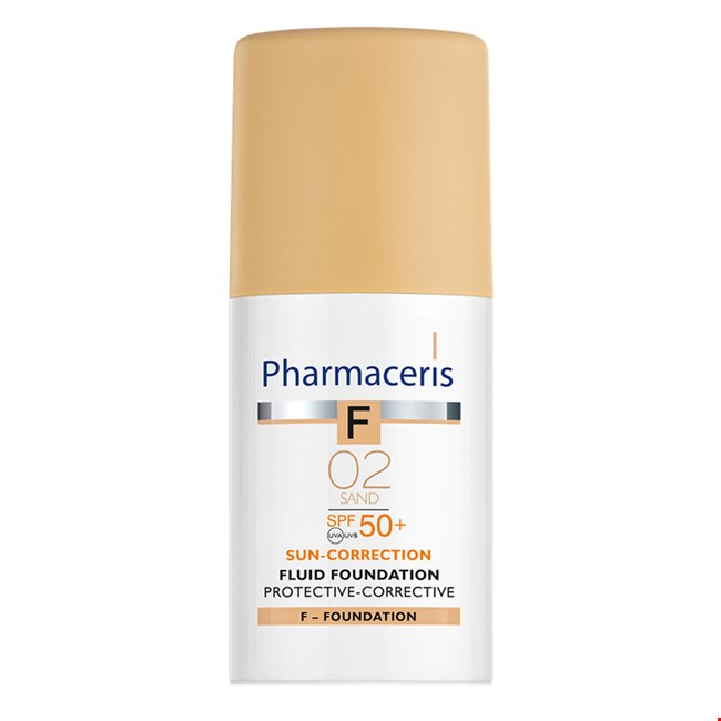 ضدآفتاب +SPF50 شماره ۲ فارماسریز | Fluid Foundation With SPF50+ Pharmaceris no 2