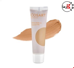 کرم پودر فاقد چربی کوزارت رنگ Caramel 798 | COSART Oil-Free Make Up Caramel 798