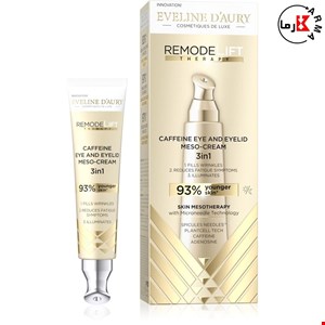 کرم مزو کافئین دور چشم و پلک ۳ در ۱ اولاین D’Aury | Eveline D’Aury Remodelift Caffeine Eye Meso-Cream 3in1