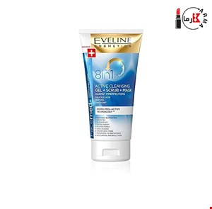 ژل اسکراب و ماسک ۸ در ۱ فیس مد اولاین ۱۵۰ میل | Eveline Facemed 150ml
