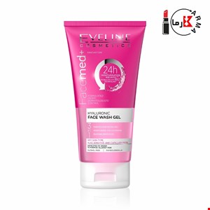 ژل شستشوی صورت هیالورونیک فیس مد اولاین ۱۵۰ میل | Eveline Facemed 150ml