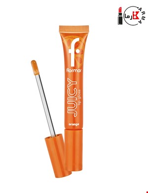 لیپ گلاس براق فلورمار جویسی شماره 02 حجم 10 میل | Flormar Juicy Lip Gloss 002 Orange 10ml